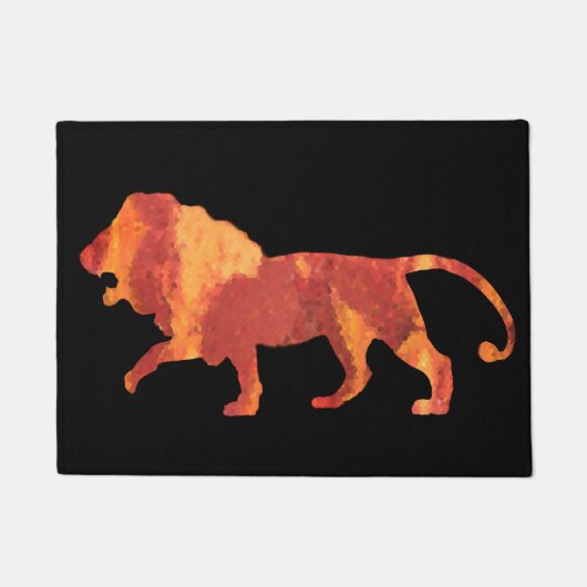 Red Lion Aangepast Deurmat (Voorkant)