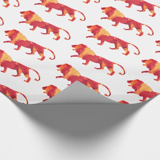 Red Lion Art Cadeaupapier (Hoek)