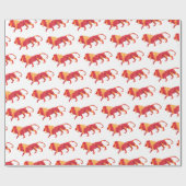 Red Lion Art Cadeaupapier (Vlak)