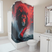 Red Lion Douchegordijn (In situ)