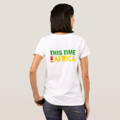 Red Lion Green Mane deze keer voor Afrika Shirt (Achterkant volledig)