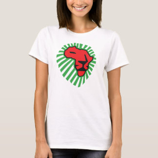 Red Lion Green Mane deze keer voor Afrika Shirt