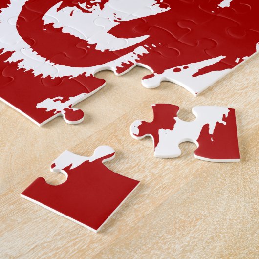 Red Lion King Legpuzzel (Zijkant)