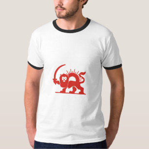 Red Lion met Sun, Iran T-shirt