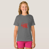Red Lion met Sun, Iran T-shirt (Voorkant volledig)