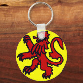 Red lion of Scotland Sleutelhanger (Voorkant)