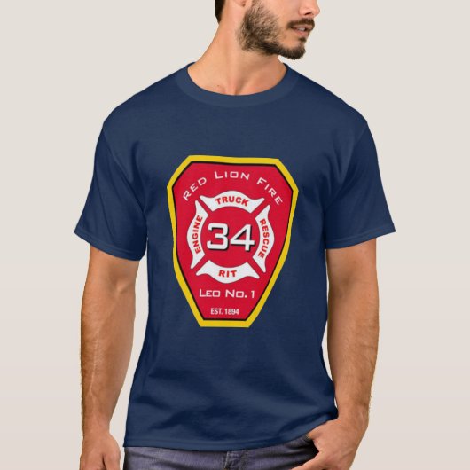 Red Lion, Pennsylvania FD T-shirt (Voorkant)