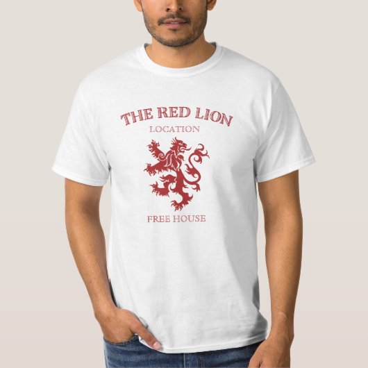 Red Lion Pub- Shirt (Voorkant)