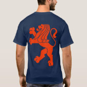 Red Lion Rampart T-shirt (Achterkant)