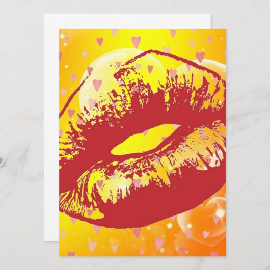Red Lips (Voorkant / Achterkant)