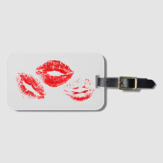 Red Lips Bagagelabel