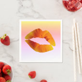 Red Lips Cocktail Papier Servetten (Insitu)
