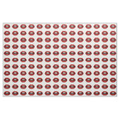 Red Lips Fabric Stof (Yard (91,4 cm))