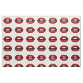 Red Lips Fabric Stof (Fat Quarter)