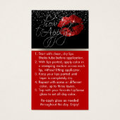 Red Lips - Hoe toe te passen & Tips Visitekaartje (Voorkant)