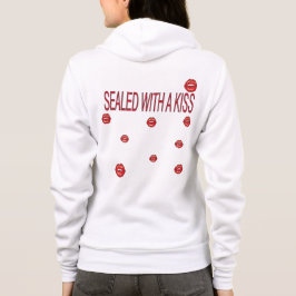 red lips hoodie