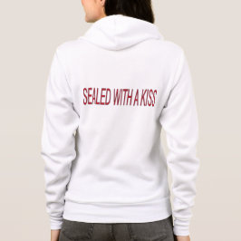 red lips hoodie
