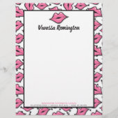 Red Lips Kiss lipstick & Beauty Distributor - Aang Custom Briefhoofd (Voorkant)