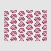 Red Lips Kiss Tissuepapier (Voorkant)