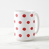 red lips koffiemok (Voorkant rechts)