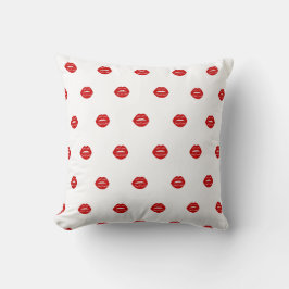 red lips kussen