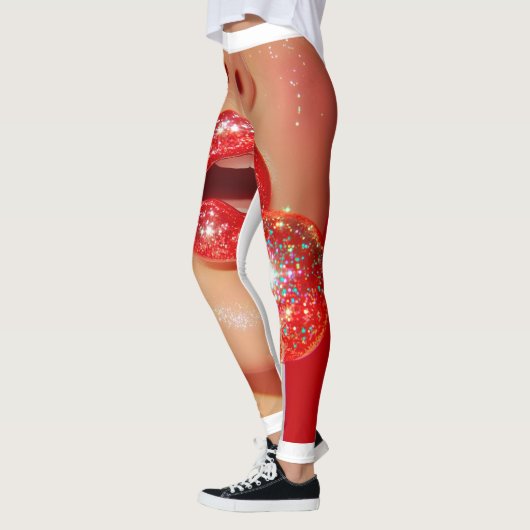 Red Lips Leggings (Links)