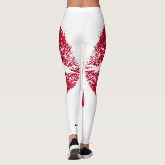 Red Lips Leggings (Achterkant)