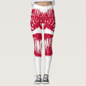 Red Lips Leggings (Voorkant)