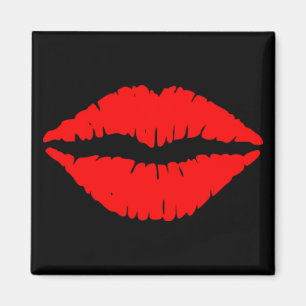 Red Lips Magnet
