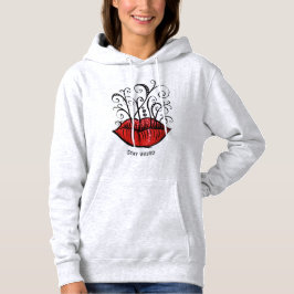 Red Lips Make-up Artiest Naam Hoodie