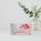 Red Lips, make-up artist Visitekaartje (Staand voorkant)