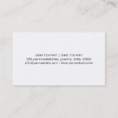 Red Lips Makeup Artist Visitekaartje (Achterkant)