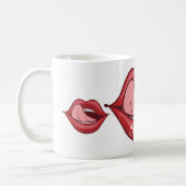 Red Lips Open Mouth Thunder_Cove Koffiemok (Links)