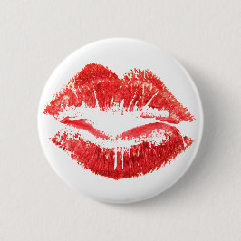 Red Lips Ronde Button 5,7 Cm