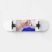 ~Red Lips~ SCHAATS DECK, AANGEPAST HET! Persoonlijk Skateboard (Horizontaal)