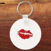 Red Lips Sleutelhanger (Voorkant)