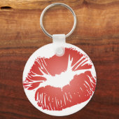 Red Lips Sleutelhanger (Voorkant)