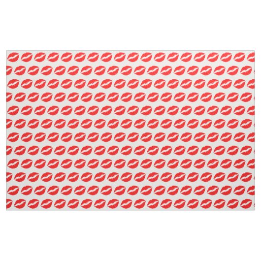 Red Lips Stof (Yard (91,4 cm))