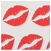 Red Lips Stof (Close Up)