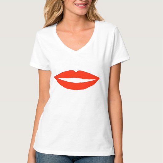 Red Lips T-shirt (Voorkant)