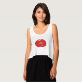 Red Lips T-shirt (Volledige Voorkant)