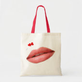 Red Lips Tote Bag (Voorkant)