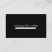 Red Lipstick Makeup Artist Visitekaartje (Achterkant)