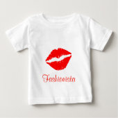 Red Lipstick Print Fashionista (Voorkant)