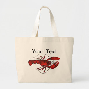 Red Lobster 3 Canvas tas