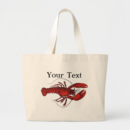 Red Lobster 3 Canvas tas (Voorkant)