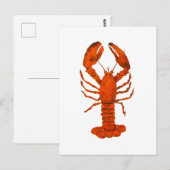 Red Lobster Briefkaart (Voorkant / Achterkant)