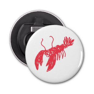 Red Lobster Button Flesopener