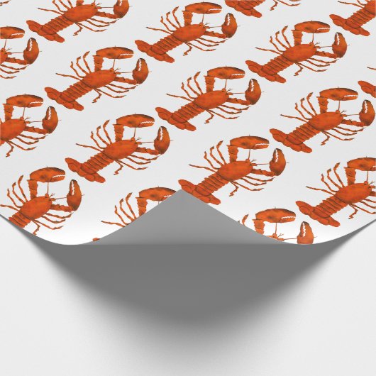 Red Lobster Cadeaupapier (Hoek)