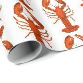 Red Lobster Cadeaupapier (Rol Hoek)